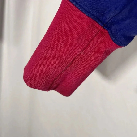 Nike Hoodie Women's Large Grey Purple Full Zip Drawstring Pockets Cotton Sweater - Picture 7 of 12